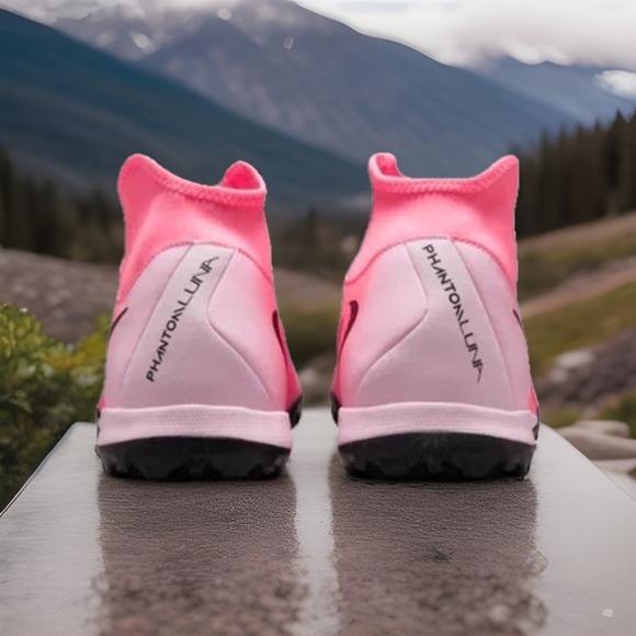NIB Nike Phantom Luna 2 Academy TF Soccer Pink Dino Fit ,‎ FJ2566-600 Men 7 NEW main image 10